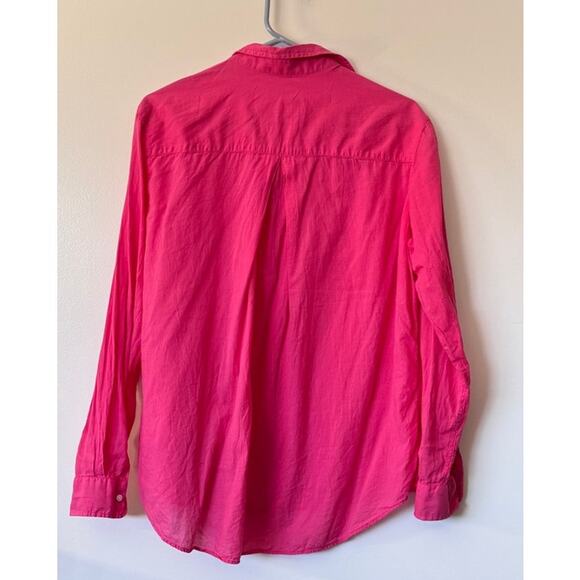Grayson The Hero Button-Down Long Sleeve in Bright Pink Size Medium - Picture 3 of 4